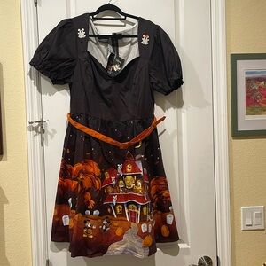 Stitch shoppe Disney Halloween glowing dress